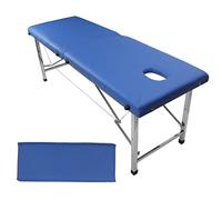 ZPLKKYGR Professional Portable Folding Massage Table, for Home Use Spa Salon, Heavy Duty PU Leather Bed with Steel Frame, Easy Carry Lock System, No Installation Required