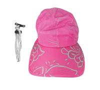 ZPLKKYGR Summer Sun Hat for Women Men, Wide Brim UPF 50+ Beach Hat, Foldable Travel Hat with Neck Strap, Lightweight Polyester Mesh, Adjustable Size, for Outdoor, Gardening, Fishin (Rose Red)