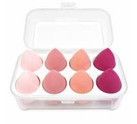 Zpnsxkgs Makeup Sponge Sponge Cosmetic Powder Small Pack of 8 | Soft Latex Free Polyurethane Sponge - Absorbent, Durable, Fine Pore, for Foundation, Powder & Concealer