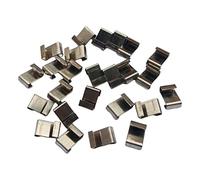 Zpoicaegn 25Pcs Stainless Steel Z-Lap Type Greenhouse Glazing Clips Garden Supplies Clips