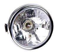 Zpoicaegn 7 Inch Motorcycle Round Front Headlight Head Light Lamp head light lamp for YBR125 YBR 125 2002-2013