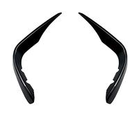 Zpoicaegn Front Bumper Splitter Spoiler Fog Light Canard for GLC-Class X253 2016-2019 GLC260 300 GLC43 Black