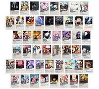 ZPPLD 50pcs Anime Wall Collage Kit,Anime Collage Kit for Wall Aesthetic,Anim Poster,Aesthetic for Wall Collage,Animes Posters Dorm Decor Photo Collection Bedroom Decor for Animes Lovers