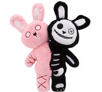 ZPSCXQ 1-Piece Ribbit Plush28cm Rabbit Stuffed Toy, Plush Figure for Halloween Decor and Goth Gifts