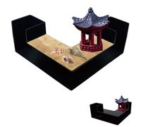 ZPSCXQ 2 Pcs Aquarium Tunnel Decoration Set, Aquarium Decor Aquarium Cave with Fish Tank Micro Landscape Decorations, ABS Fish Tank Decorations Corner Tunnel Cave for Shrimp, Cichlids, Betta, Fish