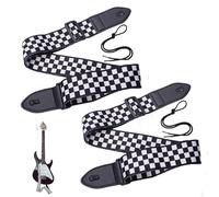 ZPSCXQ 2 Pcs Electric Guitar Strap, Acoustic Guitar Strap, Ukulele Strap, For Best Gifts For Adult & Kids,Guitarists