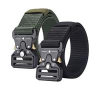 ZPSCXQ 2PCS tactical belts,work belts for men,combat belts,which can be released quickly and adjusted,are very suitable for military exercises,law enforcement and casual wea.