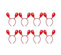 ZPSCXQ 8 Pieces Set Lobster Headband, Crab Headband, Crab Costume, Lobster Costume, Mr Krabs Costume, Costume Party Accessories, Beach Themed Events, Halloween Celebrations
