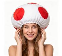 ZPSCXQ Mushroom Hat, Toad Hat, Funny Hats for Adults, Cosplay Events Themed Parties Gift Occasions, Width 36 cm Height 24 cm