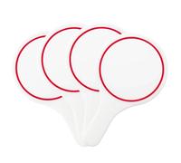 ZPSCXQ Strictly Paddles, Score Paddles 1-10 Strictly, 4 Pack Hand Paddles for Scoring Board, Number Line Paddles, Mr and Mrs Paddles, Strictly Come Dancing Paddles