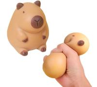 ZPSOSPZ 2PCS Stretchy Capybara Toys,Capybara Stress Toys for Kids and Adults,Stretch Capybara Toy,Stress Relief Capybara Toys Birthday Gift for Children and Adults