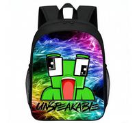 ZPSOSPZ Anime Backpack Kids Backpacks, Unspeak School Backpack, Lightweight Waterproof Laptop Bag for Boys Girls, Durable Bookbag for Travel & Student (2)