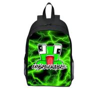 ZPSOSPZ Anime Backpack Kids Backpacks, Unspeak School Backpack, Lightweight Waterproof Laptop Bag for Boys Girls, Durable Bookbag for Travel & Student (3)