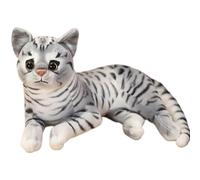 ZPSOSPZ Cute Cat Doll,Soft Plush Simulation Cat,Animals Stuffed Toys,Soft Cuddly Figure,Cute Cat Doll,Pillow Soothing Hugging Sleeping,Lifelike Lying Position Gift for Kids Boys and Girls,30cm