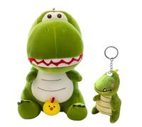 ZPSOSPZ Cute Stuffed Dinosaur Toy, Dinosaurs Plush Doll, Dinosaur Plush Doll Keychain, Soft and Comfortable - Room Decoration, Birthday Gift for Girl Boy