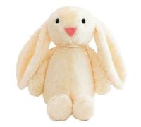 ZPSOSPZ Easter Plush Bunny Toy,Cute Rabbit Plushies Toy Simulation Bunny Doll White Bunny Plushi Toy Fluffy Rabbit Animal Simulation Animal Pillow Easter Gifts For Kids-28cm