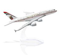 ZPSOSPZ Model Airplane A380 Model Plane 1/400 16cm Diecast Planes Alloy Metal Airbus Aircraft Toy for Collection Display with Stand Gifts for Children Aviation Enthusiast Table Decoration (C)