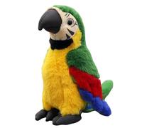 ZPSOSPZ Parrot Doll Simulation Macaw Bird Plush Toy for Kids - Cute Animal Plush Pet Toy