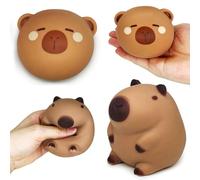 ZPSOSPZ Stretchy Capybara Toys, 2PCS Capybara Stress Toys for Kids and Adults,Stretch Capybara Toy,Stress Relief Capybara Toys Birthday Gift for Children and Adults