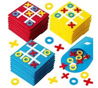ZPSOSPZ Tic Tac Toe Game for Kids, Mini Board Game Toys, Mini Tic Tac Toe, Children's Educational Early Learning, Family Entertainment Travel Games