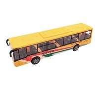 ZPSOSPZ toy bus,pull Die-cast School Vehicle, 1:64 Scale Pull-Back City Bus for Kids - Yellow
