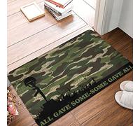 ZPSS Area Rug Bow Anti-slip Backing - Solid Color All Gave Some Some Gave All Military Durable Quality | Outdoor Camping/Kitchen Runner Non Skid Washable(65X90CM)