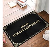 ZPSS Bathroom Quick Dry Light Bath Mat Huge Disappointment - Outside Decor For Porch Spring | Fun Door/Bathmat Rug Washable Non Slip - Floor House & At Home Decor(65X90CM)
