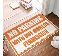 ZPSS Outdoor Entrance Runner Straw Premium Quality - Modern Area Plush Texture | Waterproof Anti Fatigue Kitchen Mat No Trespassing With Out Owners Permission(40X60CM)