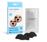ZPTEE Blackhead Remover Strips,10 Individually Wrapped Charcoal Nose Strips