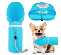 ZPTEE Foldable Dog Water Bottle,550ml Leak-Proof Portable Pet Hydration Cup for Walking, Hiking & Travel | Indoor Use & Winter Walk Dog Drinking Bottle with Water Recirculation & Antibacterial Design