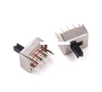 ZPTPNGWH 100PCS Toggle switch SS22D07 2P2T 6Pins DPDT Vertical Handle high 4mm SS22D07VG4