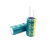 ZPTPNGWH 10pcs/lot 63V 4700UF Aluminum Electrolytic Capacitor Size 22 * 40 4700UF 63V4700uf 20%