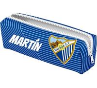 ZPUBLI+ Personalised School Cases with Names, Dates, Phrases etc. Basic Personalized Pencil Case for School with Original Drawings. (Valencia), Malaga, 26 cm, Case