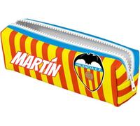 ZPUBLI+ Personalised School Cases with Names, Dates, Phrases etc. Basic Personalized Pencil Case for School with Original Drawings. (Valencia), Valencia, 26 cm, Case