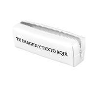 ZPUBLI+ Personalised School Cases with Photo, Names, Dates, Phrases etc. Basic Personalized Pencil Case for School, Travel, Excursions., multicoloured, 26 cm, Case