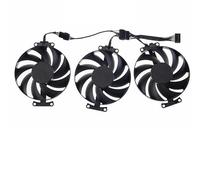 ZPZOZDR Laptop parts 75MM T128015BU Graphics card fan for ASUS for Prime for GeForce for RTX 4070 for 4060 Ti for SUPER OC for Edition(Middle fan)