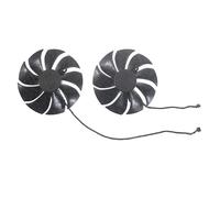 ZPZOZDR Laptop parts PLA09215S12H graphics fan for EVGA for GeForce for RTX 2060 XC for Ultra for Gaming 6GB GDDR6 Card with Dual HDB Fans 06G-P4-2166-KB(2PCS SET)