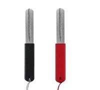 ZPZVEBEKK 2 Pcs Precision V-Groove Dart Point Sharpener Compact Slim Design Rapid Sharpening Tool For Darts Fishing Hook File Dart Accessories Double Sided To Reduce Bounce-Outs Improve Accuracy
