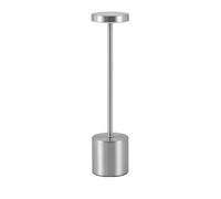 ZPZVEBEKK USB Rechargeable Cordless Table Lamp Cordless Lamp Touch Dimmable 3 Color Metal Led Night Light Desk Lamps Indoor Wireless Lamp For Dining Table Restaurant Bar Bedroom Bathroom(D)