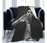 ZQBDFC Joe Keery Fleece Blanket Throw Blanket Lightweight Super Soft Cozy Luxury Bed Blanket Microfiber X in60x50 inches, One_color