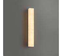 ZQBHK Alabaster Mid Century Natural Marble Light Fixture Indoor Long Strip Hallway Mounted Lighting Nordic Bedroom Decor Wall Lamp for Living Room Aisle Stair Balcony
