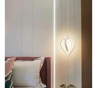 ZQBHK Chandelier, LED Chandelier Lamp, 18W Heart-Shaped Aluminum Chandelier Adjustable Hanging LED Ceiling Hanging lamp Single Head Bedroom nt Light Compatible with Living Room bar Count