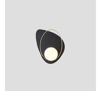 ZQBHK creative butterfly shape e27 wall sconces minimalist nordic style black wall lamp bilateral symmetry wall mounted light lighting fixtures for bedroom living room hallway corridor
