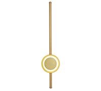 ZQBHK creative wall sconces led gold wall lights fixture, nordic geometric wall mounted lamp lighting, semi-flush mount indoor strip home decor for bedroom bedside