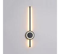 ZQBHK creative wall sconces led gold wall lights fixture, nordic geometric wall mounted lamp lighting, semi-flush mount indoor strip home decor for bedroom bedside