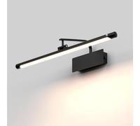 ZQBHK Sensor Light LED Bathroom Fixture Adjustable Picture Lights, 4000K Front Lamp Vanity Wall Indoor Gold Art Lighting for Poster Dartboard Mirror Dressing Table