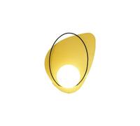 ZQBHK single head-gold e27 wrought iron wall lamp, nordic style bedroom bedside reading room hallway wall sconce lighting fixture, creative butterfly shape wall lights(right)