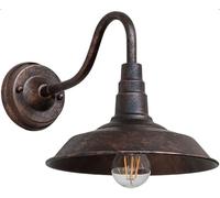 ZQBHK wall lamp metal iron sconce exterior gooseneck wall light tradition outdoor wall lanterns compatible with barn porch garage yard front door cafe loft,luxury