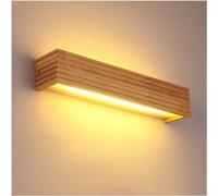 ZQBHK wall lamp striped solid warm light led wooden wall lights fixture,japanese style bedroom bedside wall sconce wall mount sconce fixture,luxury