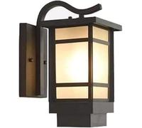 ZQBHK wall light outdoor patio balcony wall light chinese outdoor wall lamp glass retro aisle balcony wall mount sconce fixture decor lamp,luxury